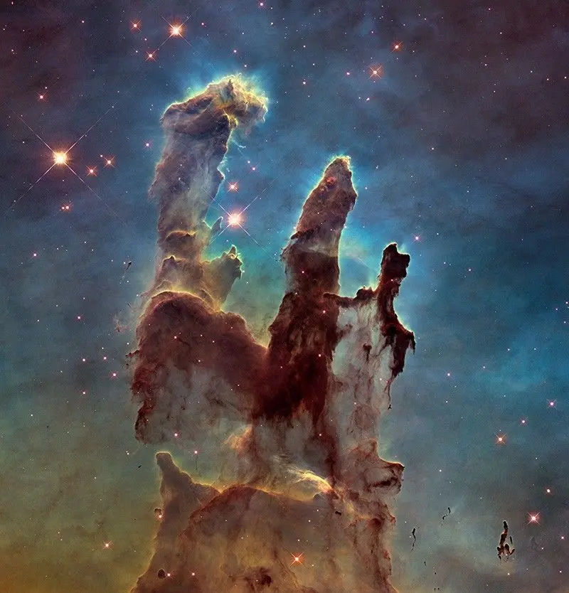 Piliers de la création - HUBBLE Piliers de la création - HUBBLE